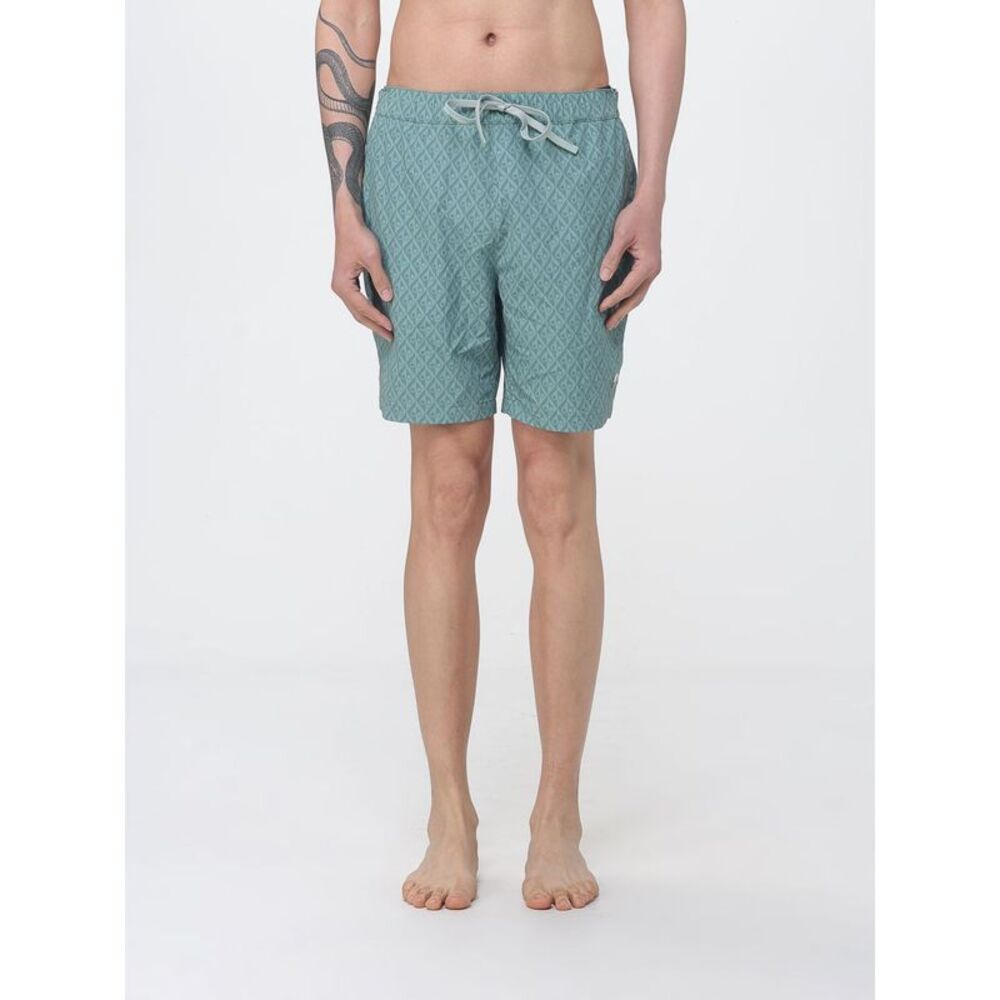 Moose Knuckles Men Nylon Swimsuit With Moose Knuckles Logo